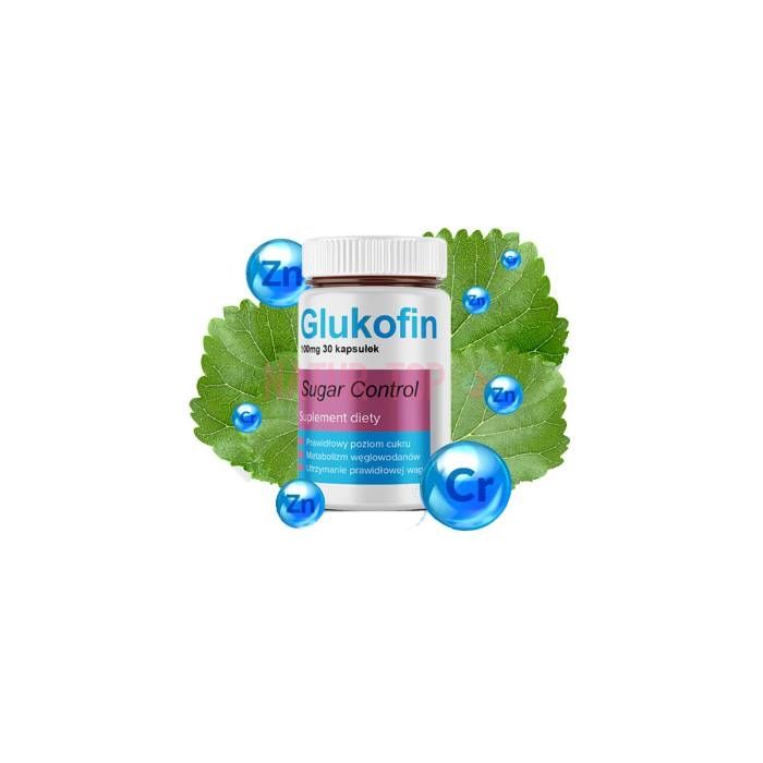 ⚜ Glukofin capsules for diabetes