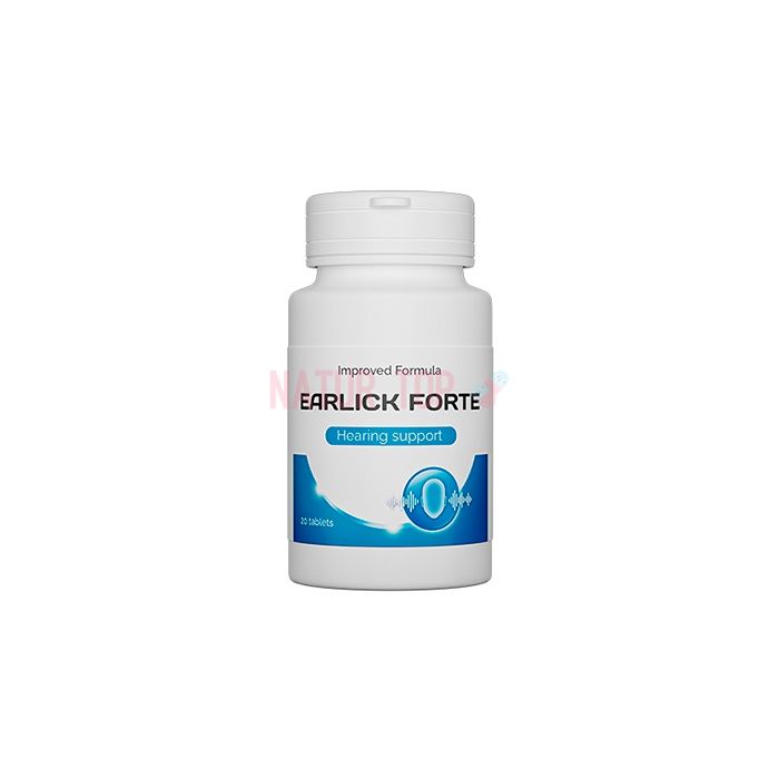 ⚜ Earlick Forte pilules de perte auditive