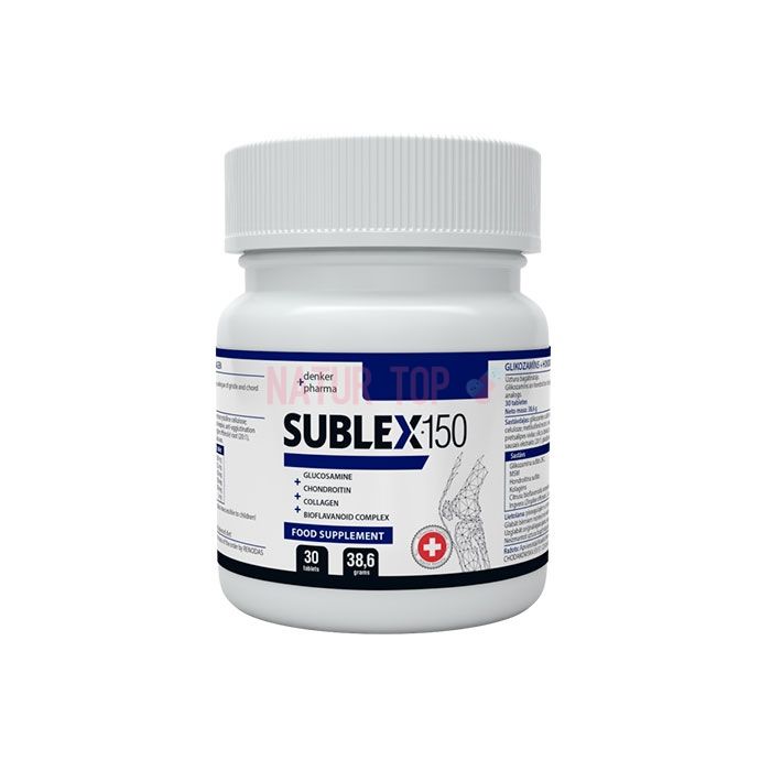 ⚜ Sublex 150 preparación para las articulaciones