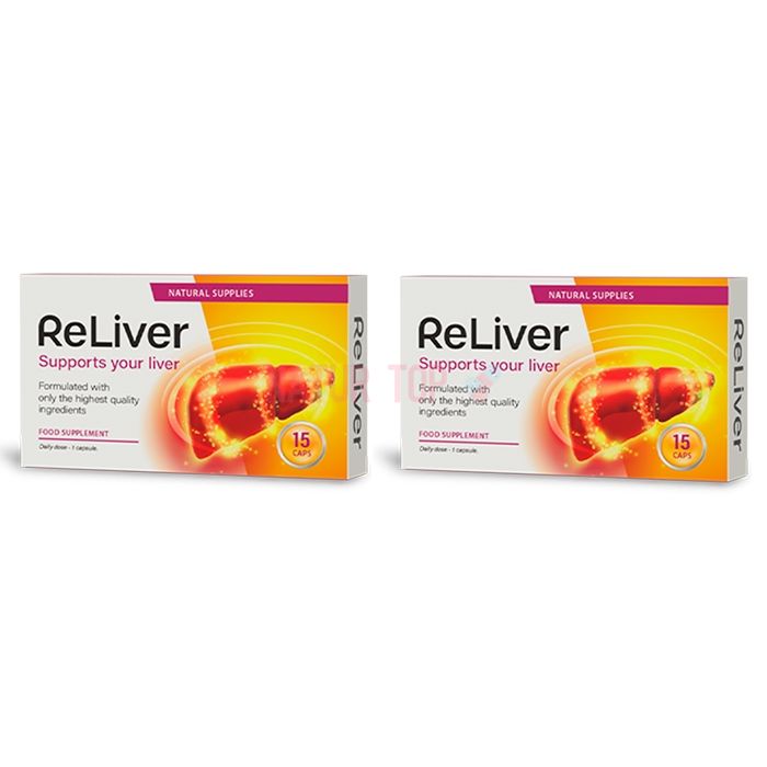 ⚜ ReLiver capsule pentru îmbunătățirea funcției hepatice