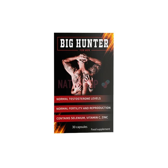 ⚜ Big Hunter capsule pentru prostatită