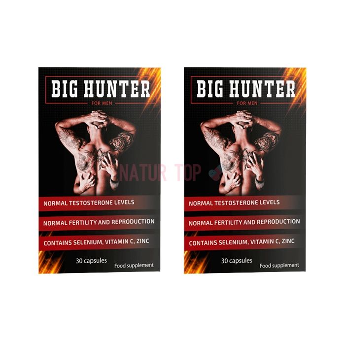 ⚜ Big Hunter Kapseln gegen Prostatitis