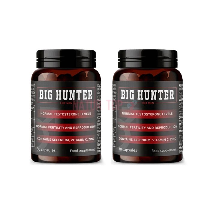 ⚜ Big Hunter capsule pentru prostatită