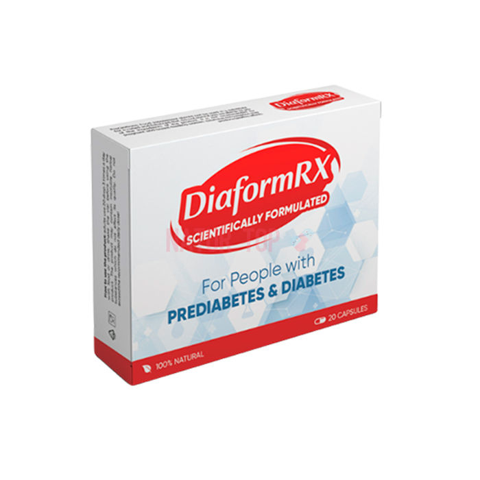 ⚜ DiaformRX caps des moyens pour normaliser les niveaux de sucre