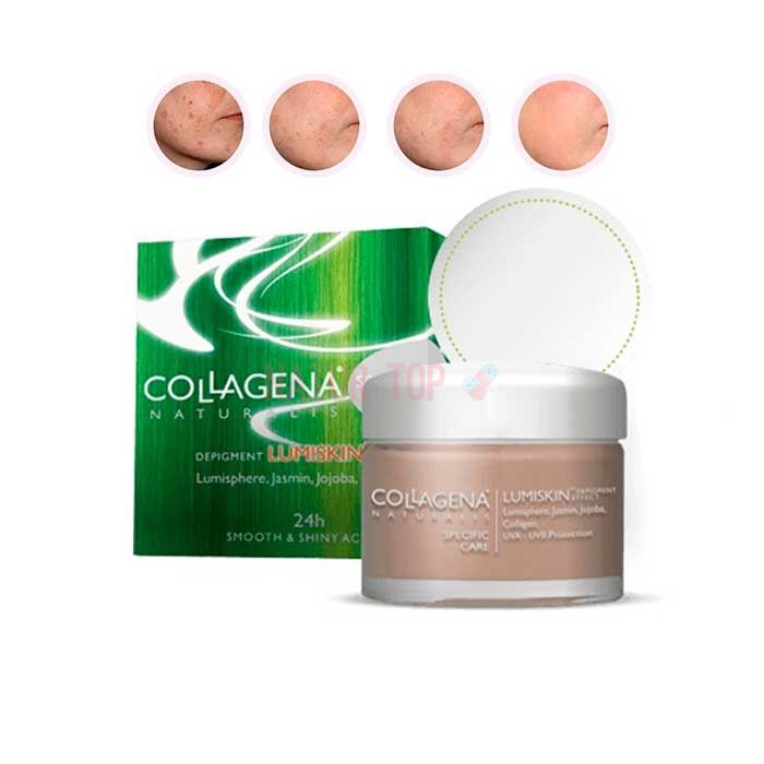 ⚜ Collagena Lumiskin remedio para pecas